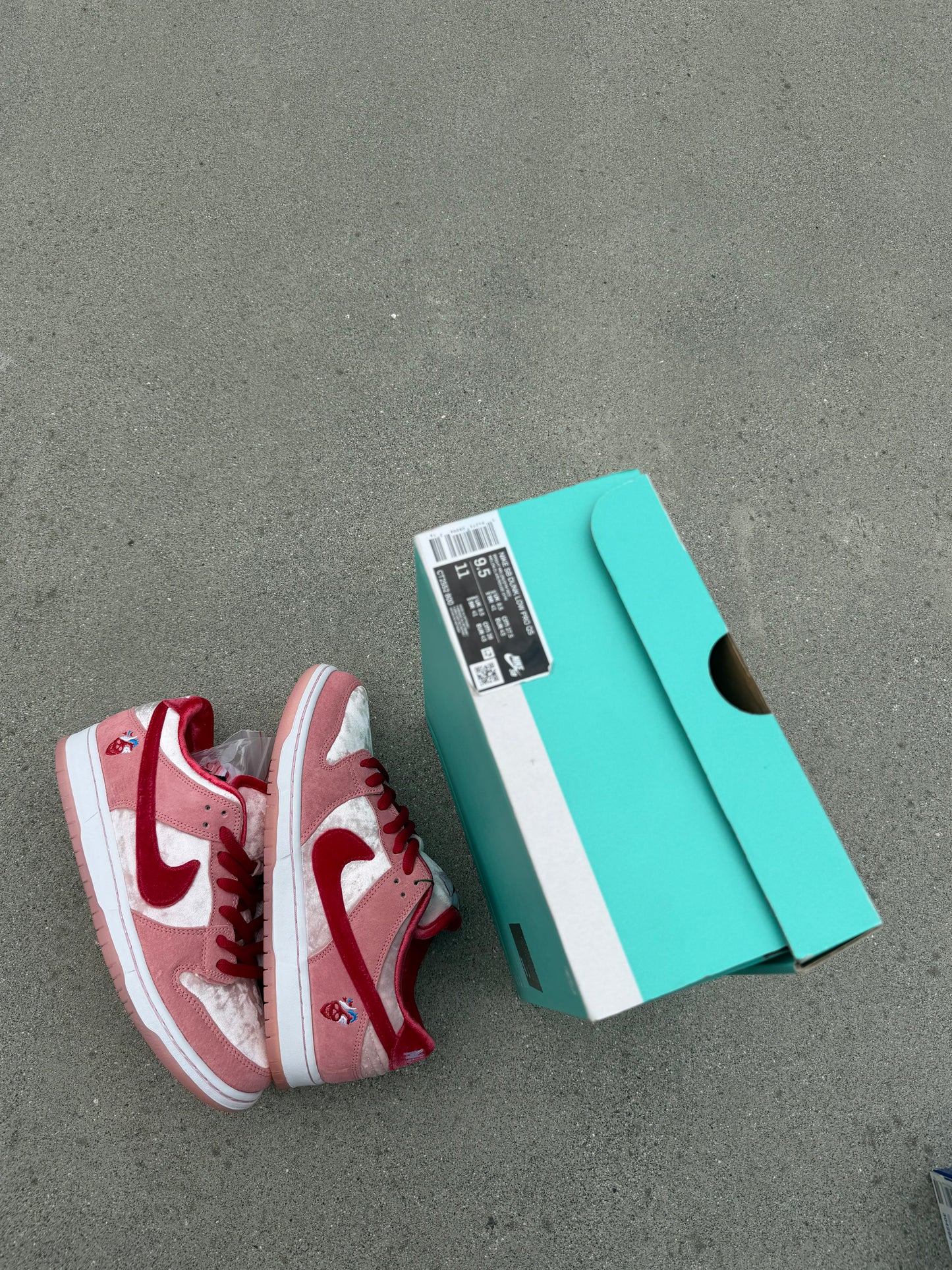 Size 9.5 - StrangeLove x Dunk Low SB Valentine's Day