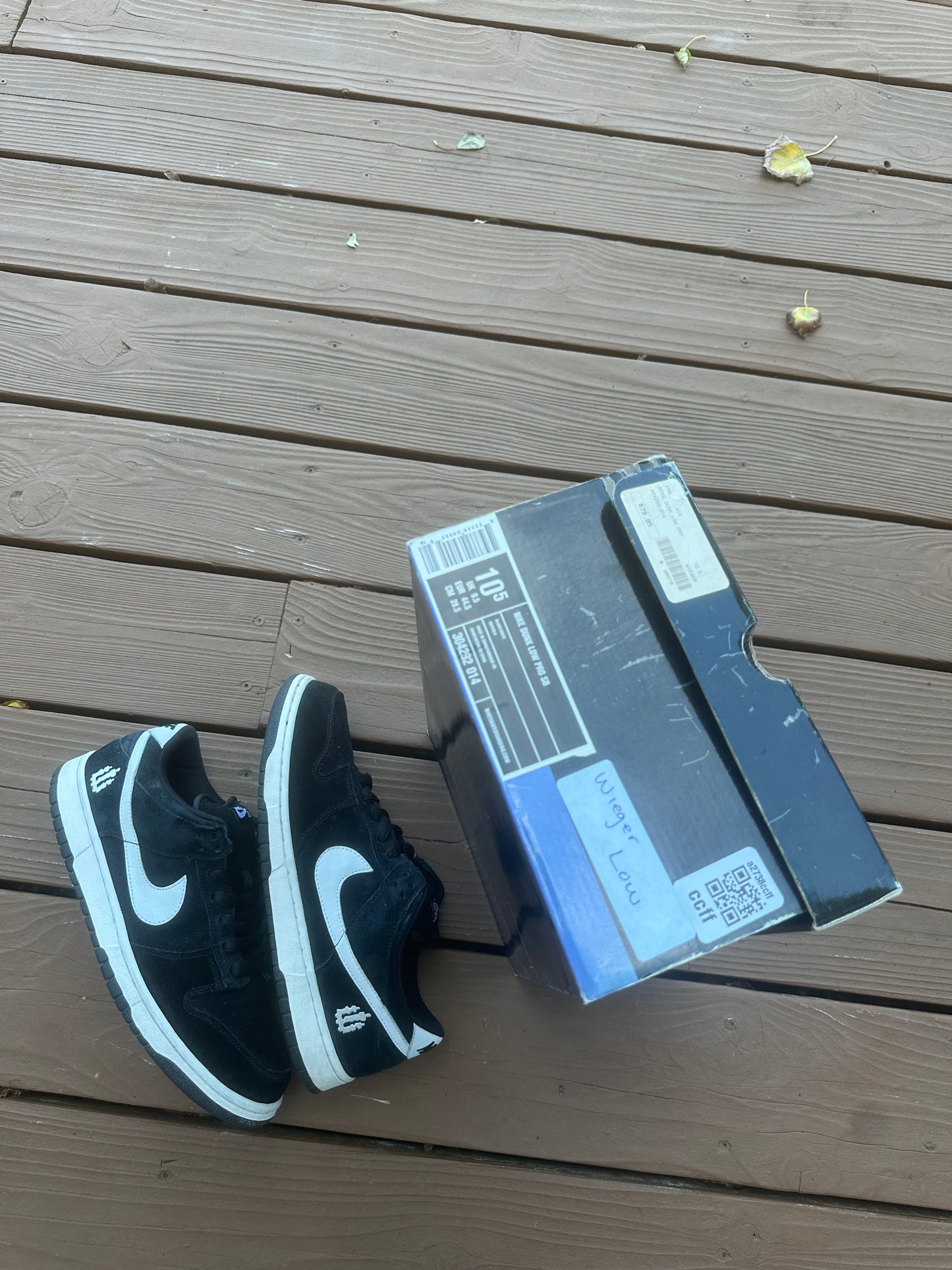 Size 10.5 - Nike Dunk Low Pro SB Wieger