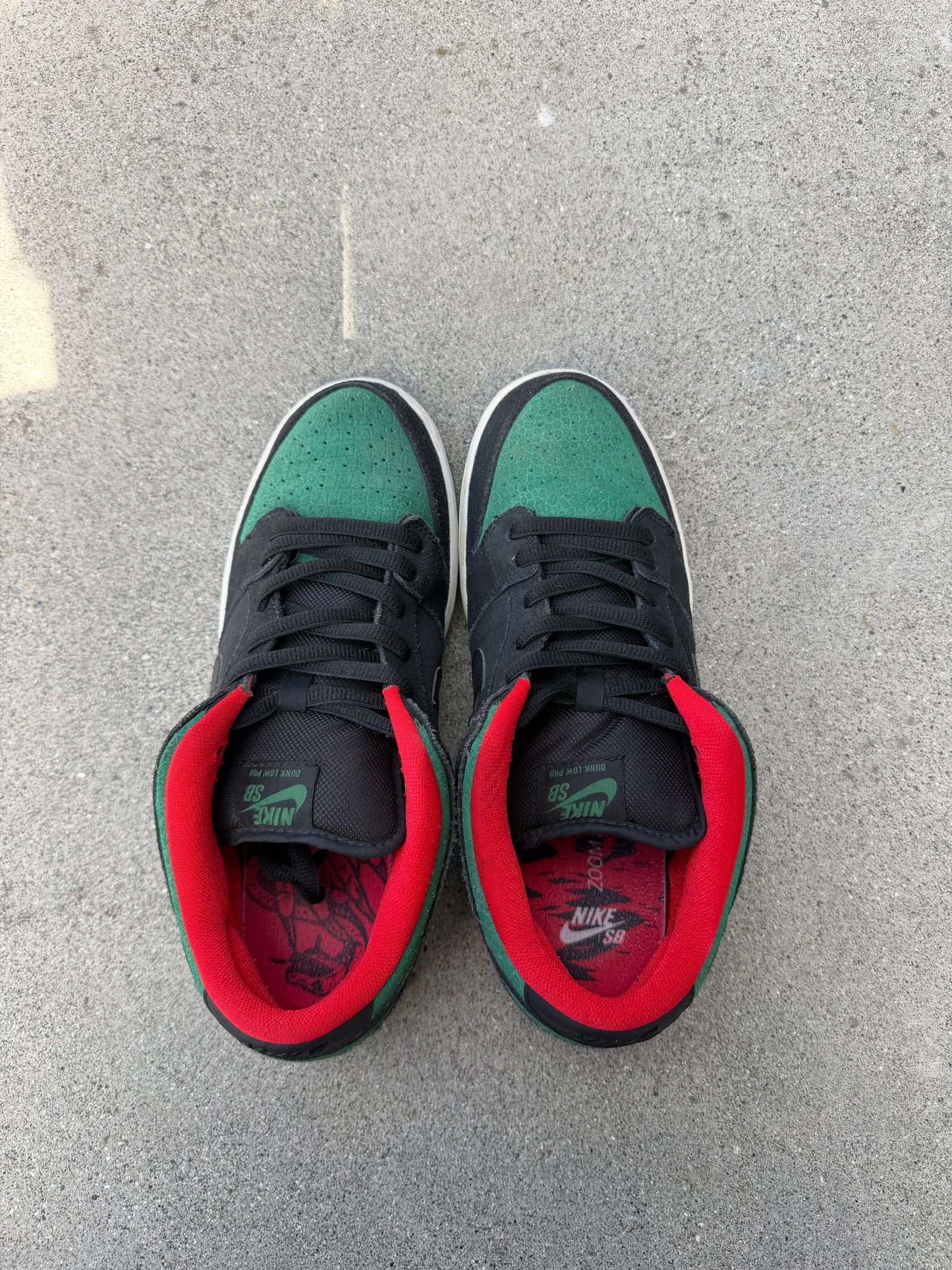 Size 9.5 - Nike Dunk Low Pro SB Reptile