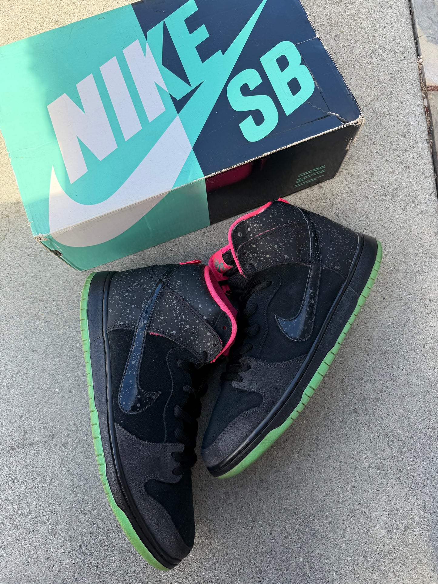 Size 12 - Nike Dunk Low High SB Northern Lights