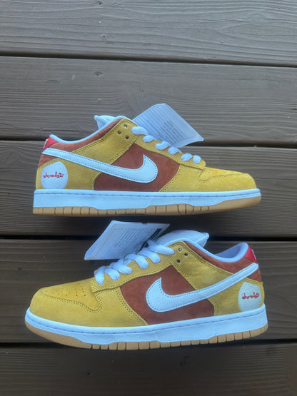 Size 9 - Chocolate Skateboards x Dunk Low SB 'Sun'