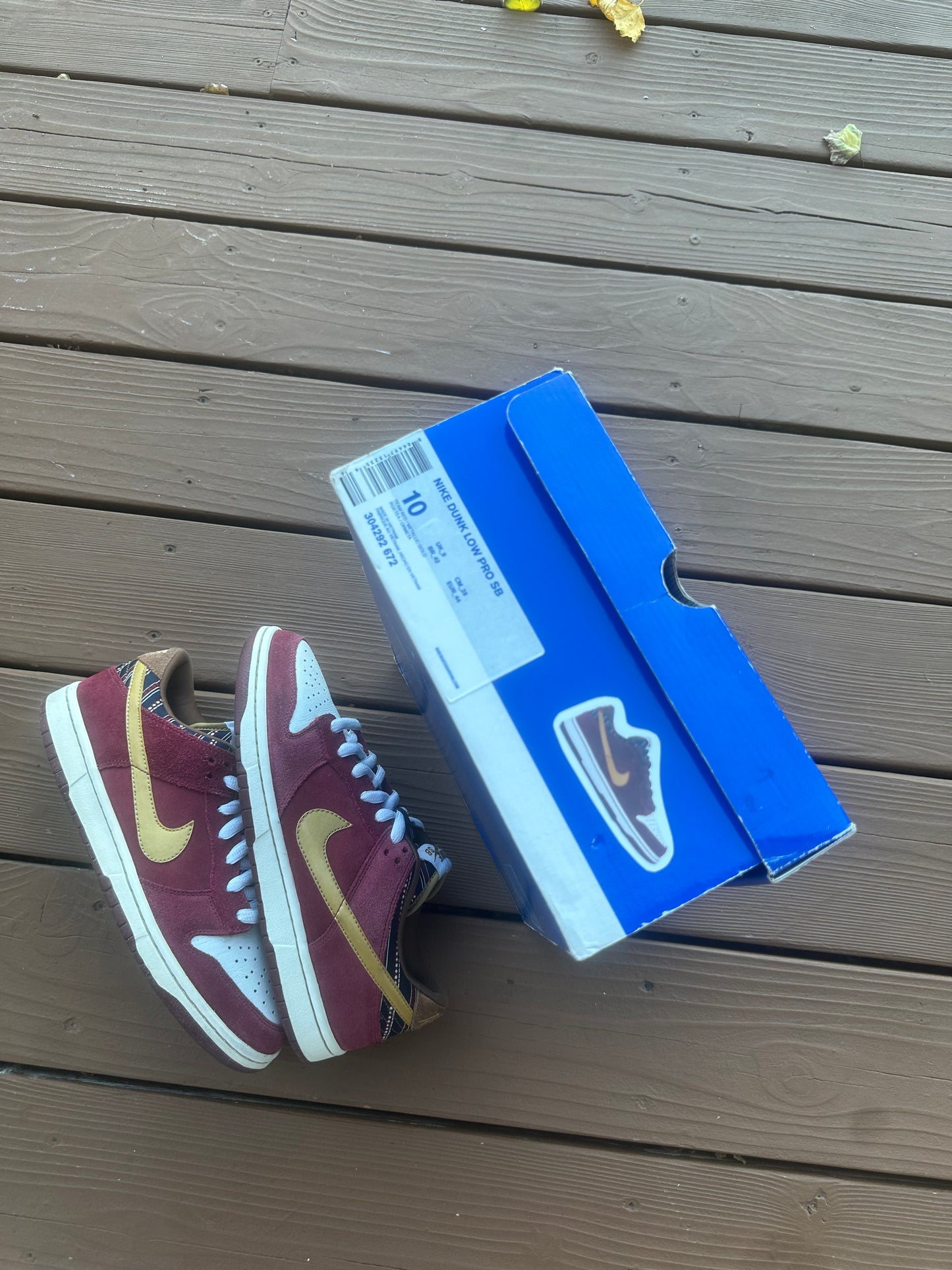 Size 10 - Nike Dunk Low Pro SB Anchorman
