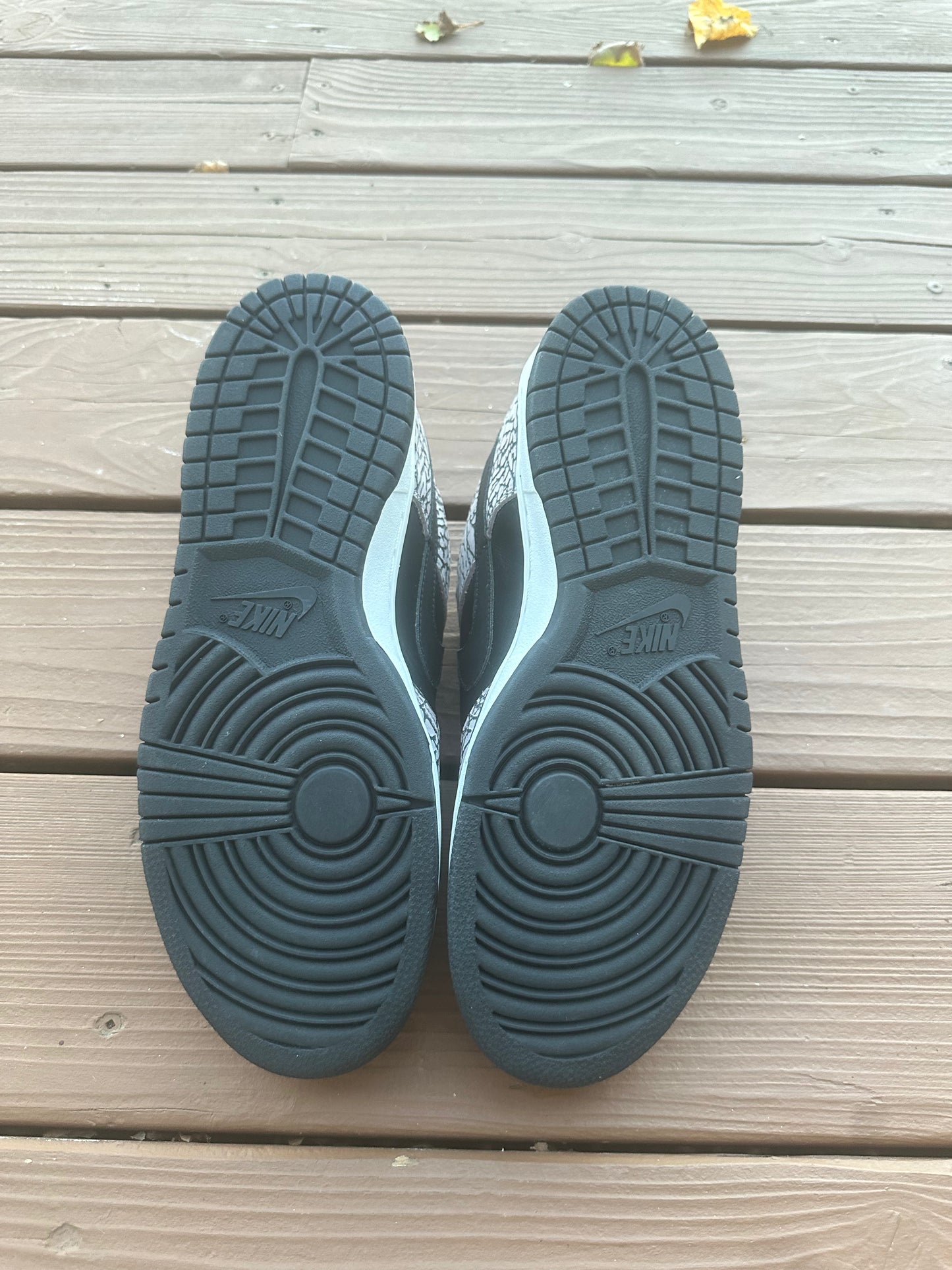 Size 9.5 - Supreme x Nike SB Dunk Low Pro Black Cement