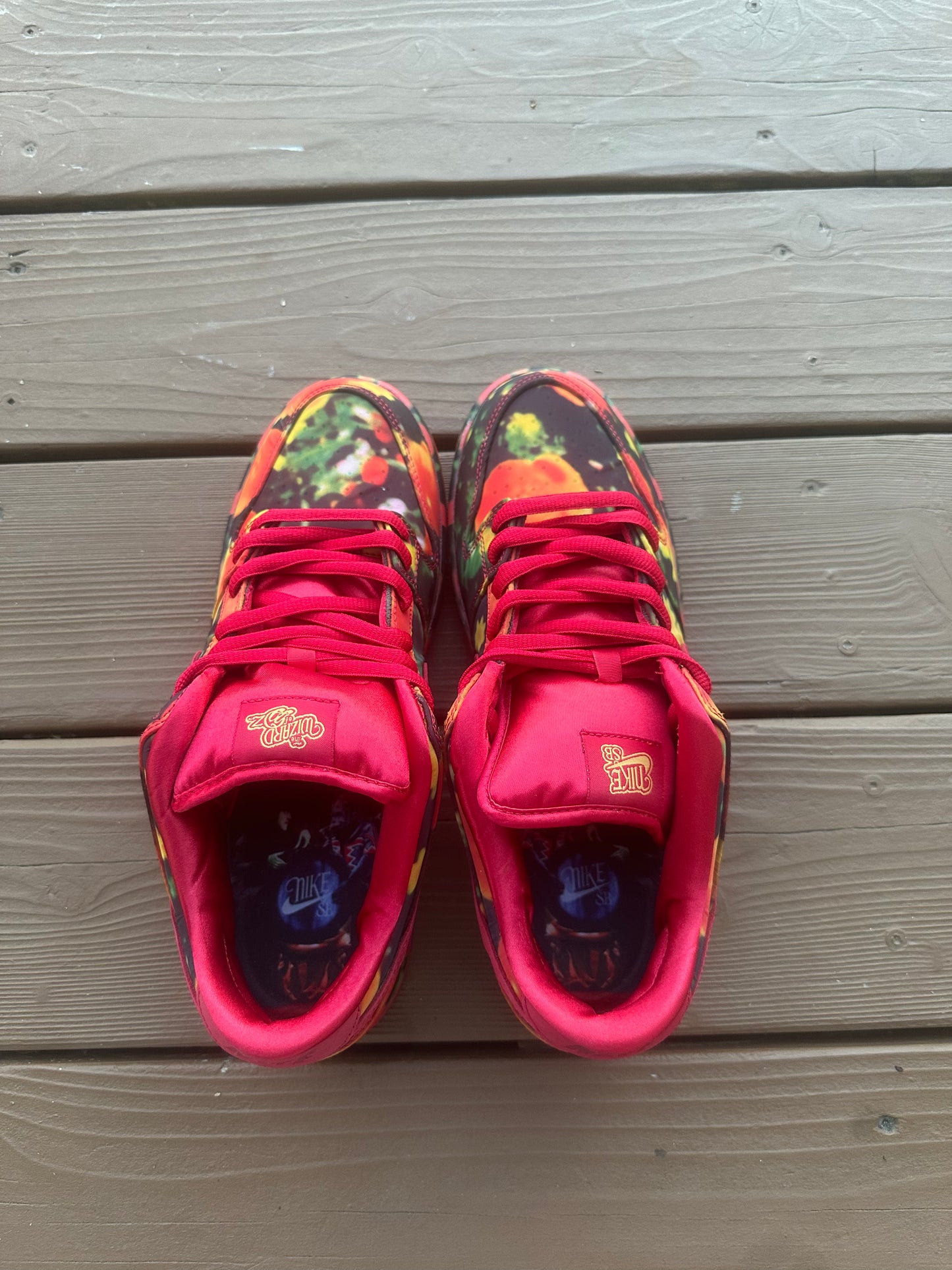 Size 10.5 - The Wizard of Oz x Dunk Low SB 'Poppy Field'