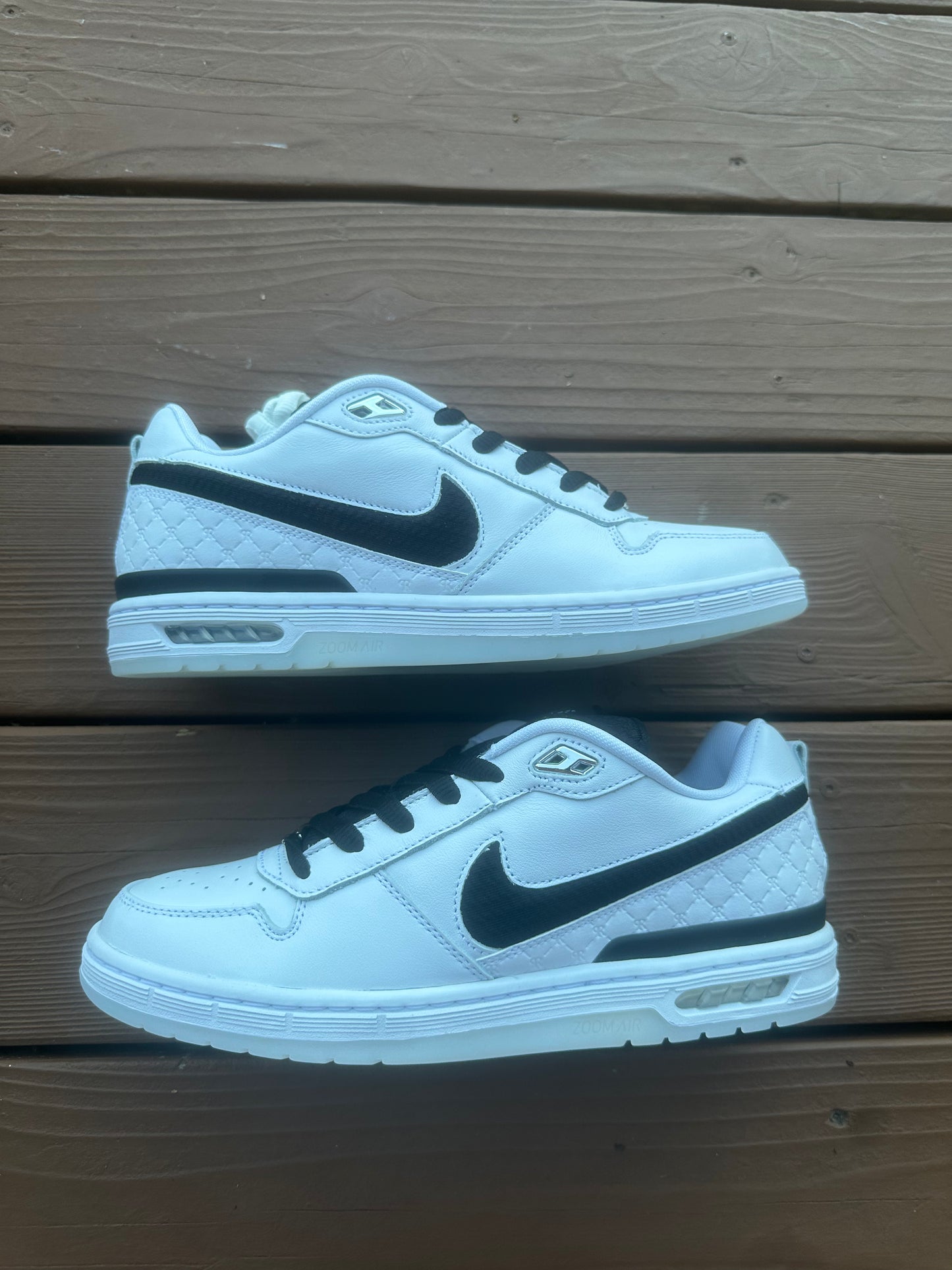 Size 10 - Zoom Air Paul Rodriguez 1 'White Black' 2025