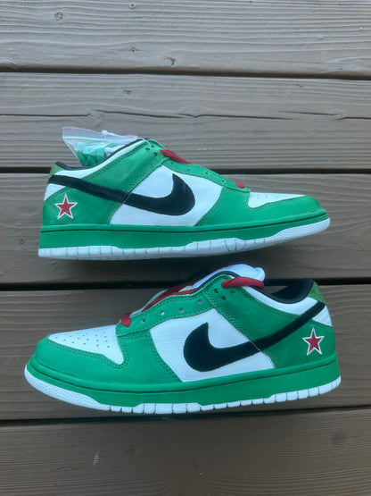 Size 11 - Nike Dunk Low Pro SB Heineken