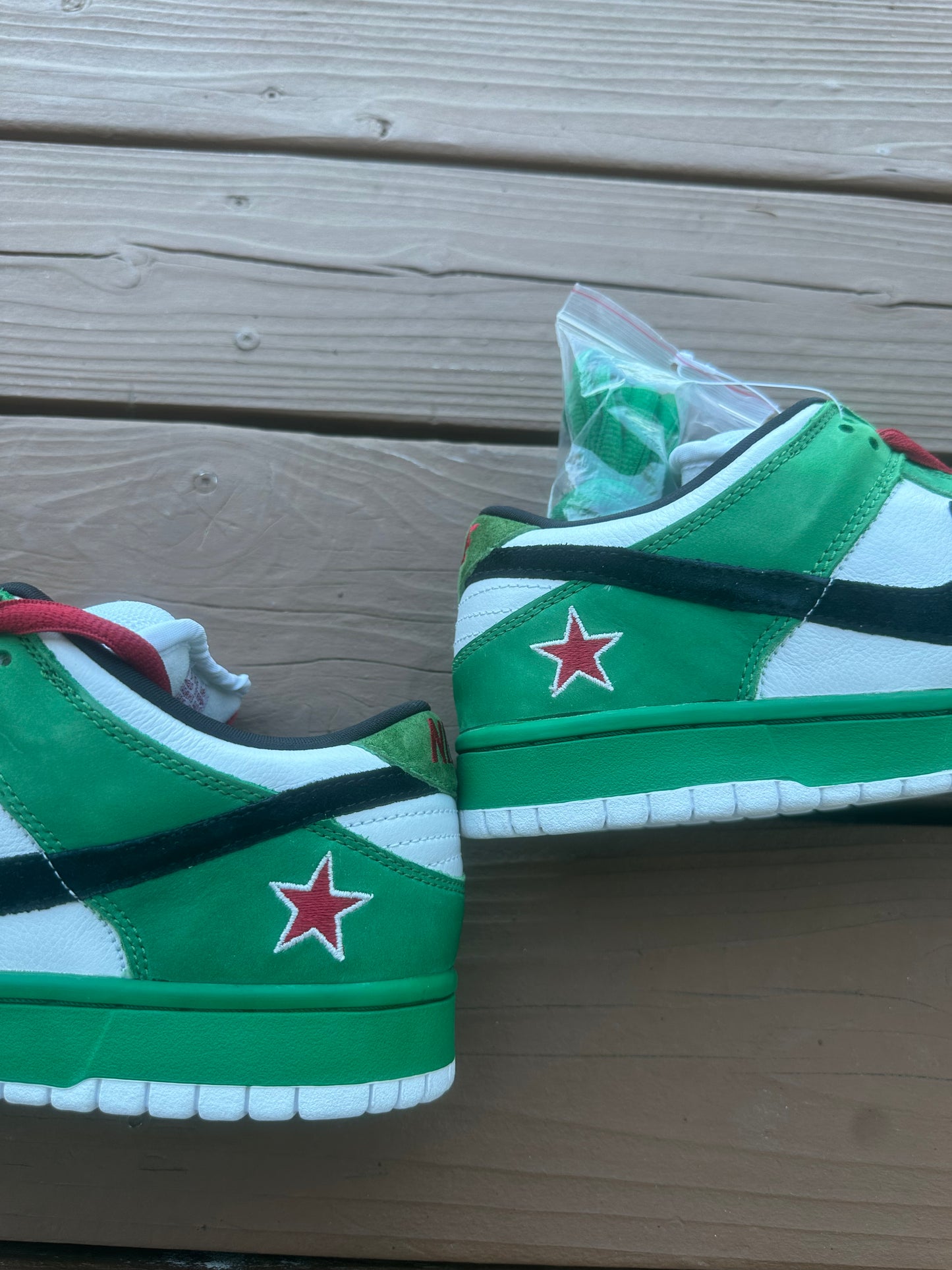 Size 11 - Nike Dunk Low Pro SB Heineken