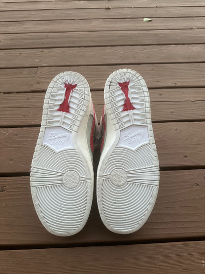Size 10 - Nike SB Dunk Mid Pro QS White Widow