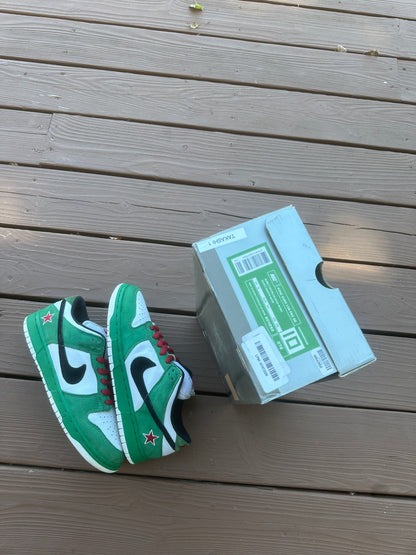 Size 10 - Nike Dunk Low Pro SB Heineken