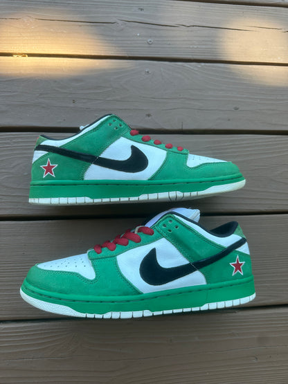 Size 10 - Nike Dunk Low Pro SB Heineken
