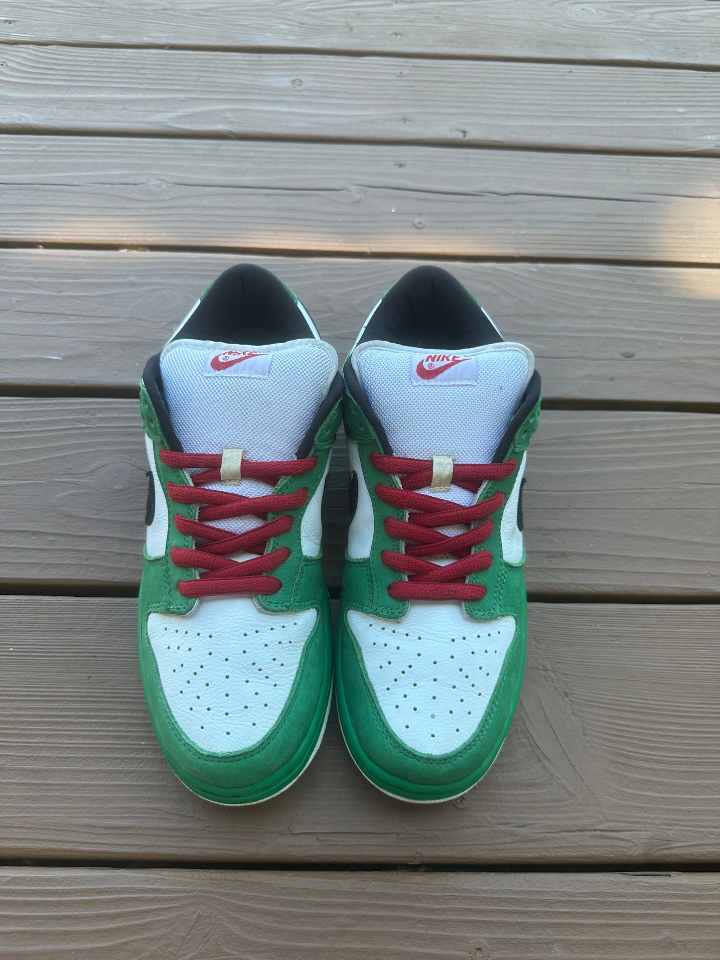 Size 10 - Nike Dunk Low Pro SB Heineken