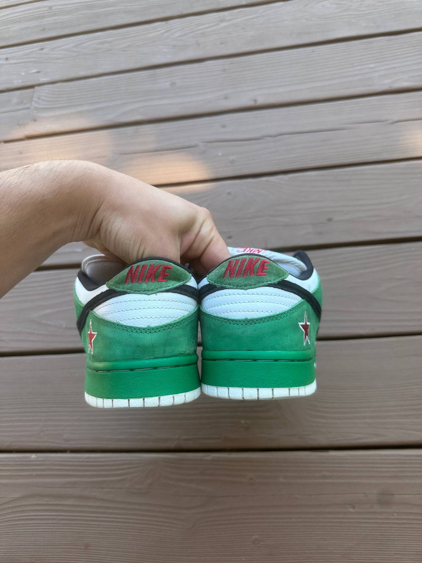 Size 10 - Nike Dunk Low Pro SB Heineken