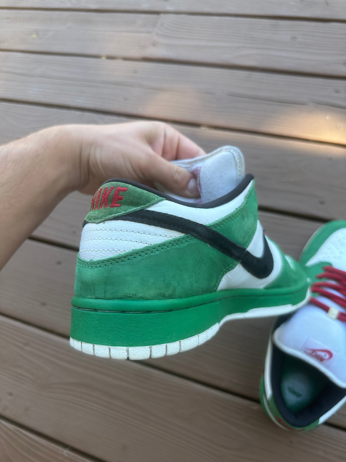 Size 10 - Nike Dunk Low Pro SB Heineken