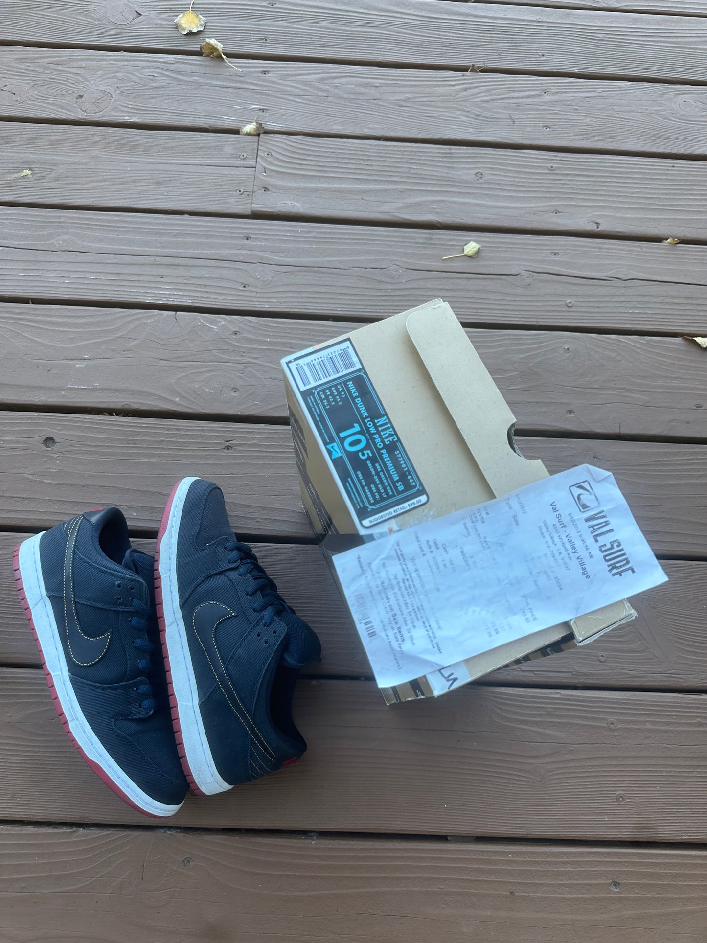 Size 10.5 - Nike Dunk Low Premium SB Levi's Blue