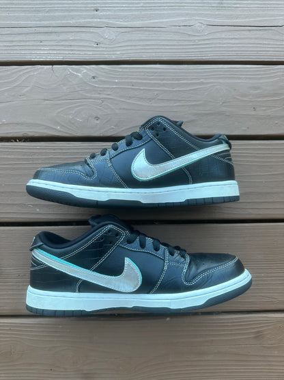 Size 10.5 - Diamond Supply Co. x Nike SB Dunk Low Pro Black Diamond