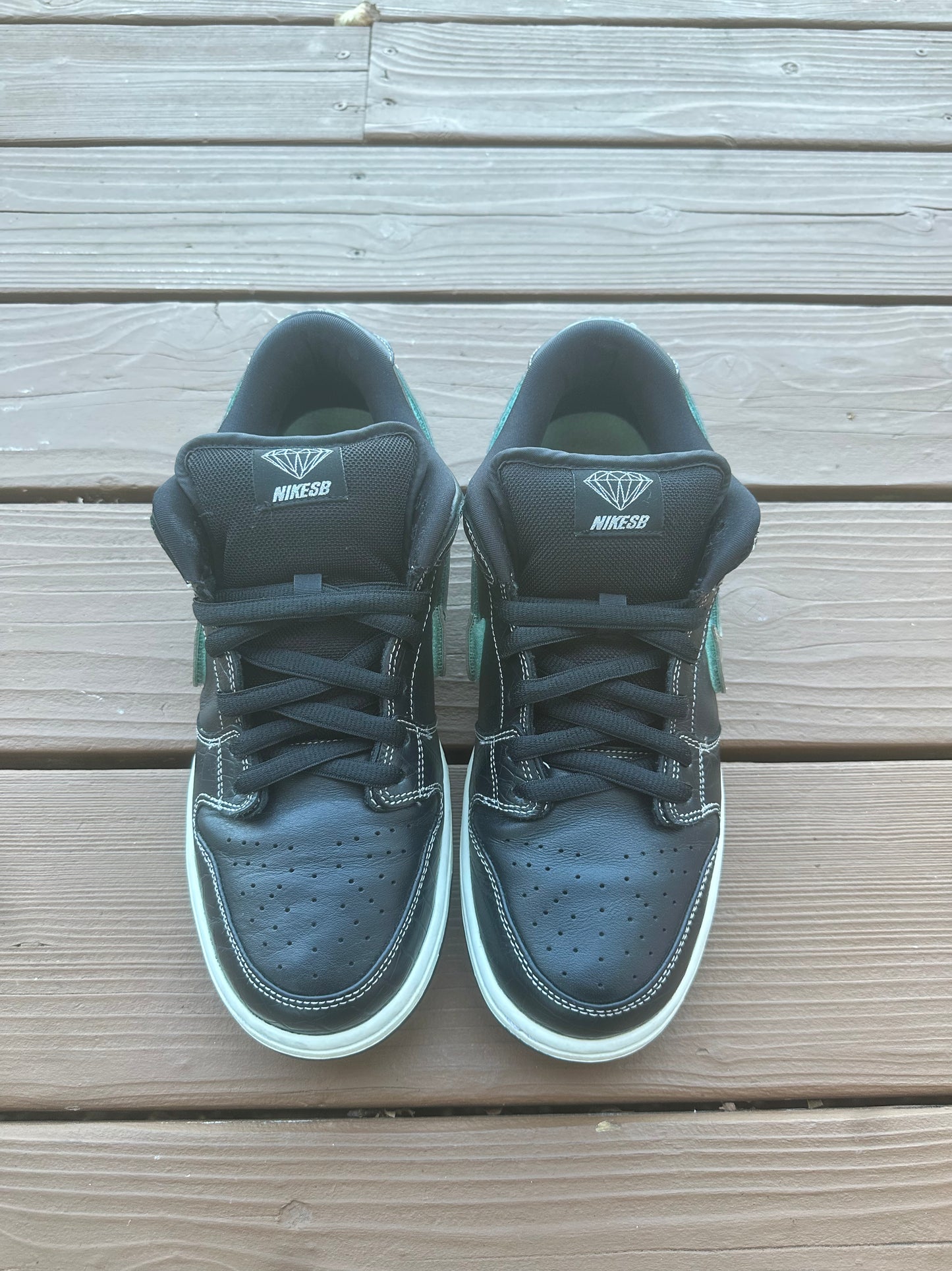 Size 10.5 - Diamond Supply Co. x Nike SB Dunk Low Pro Black Diamond