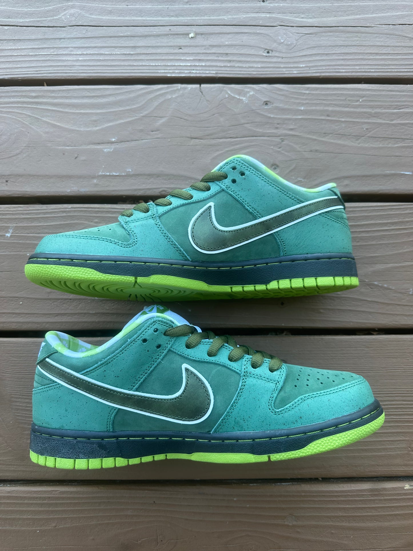 Size 9.5 - Concepts x Nike SB Dunk Low Premium Green Lobster Special Box