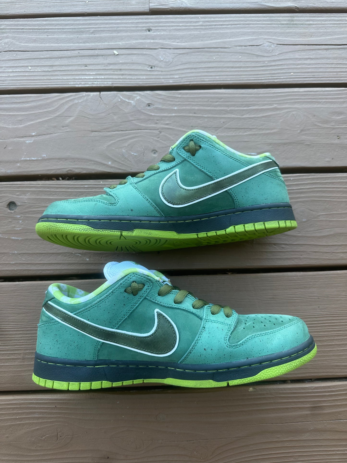 Size 11.5 - Concepts x Nike SB Dunk Low Premium Green Lobster Special Box