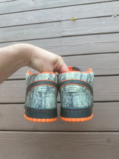 Size 11 - Nike Dunk Mid Premium SB Real Tree Camo