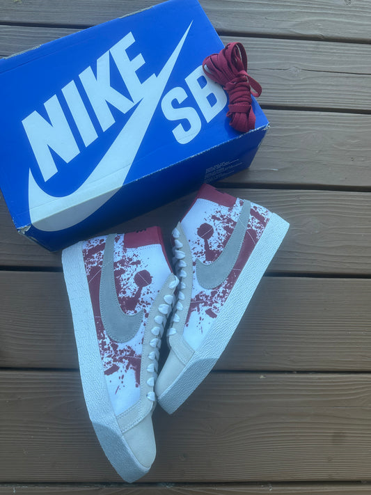 Size 11 - Nike Blazer Premium SB Blood Splatter