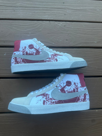 Size 11 - Nike Blazer Premium SB Blood Splatter