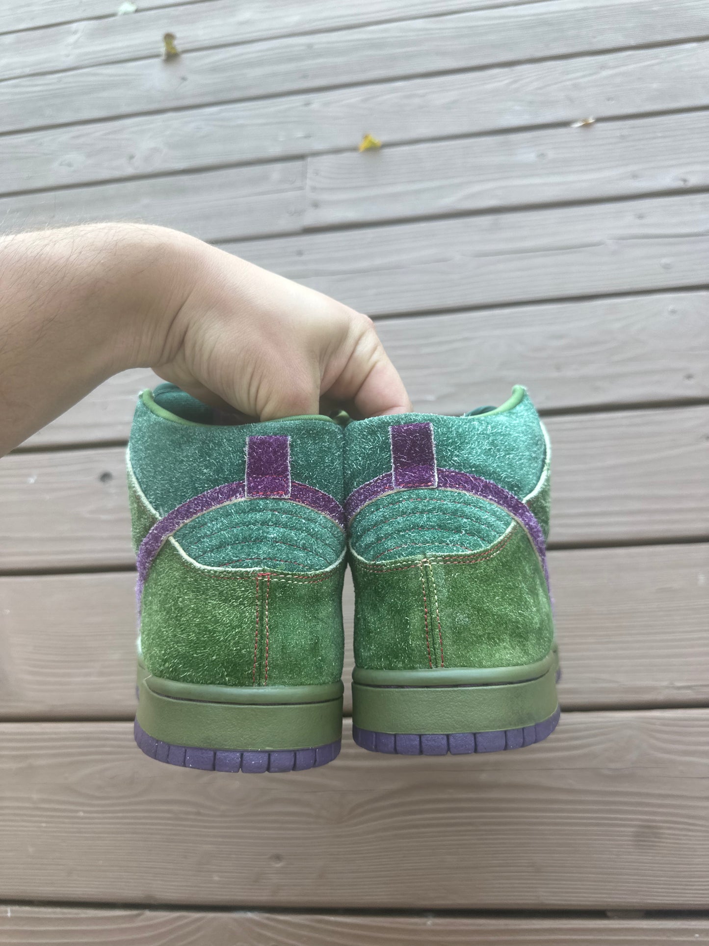 Size 10.5 - Nike Dunk High Premium SB Skunk