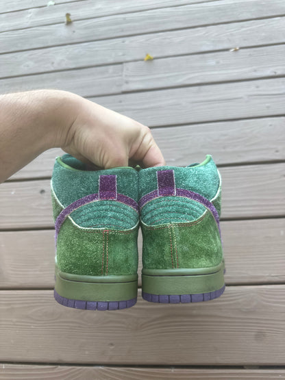 Size 10.5 - Nike Dunk High Premium SB Skunk
