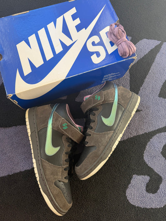 Size 10 - Nike Dunk Mid Premium SB Northern Lights