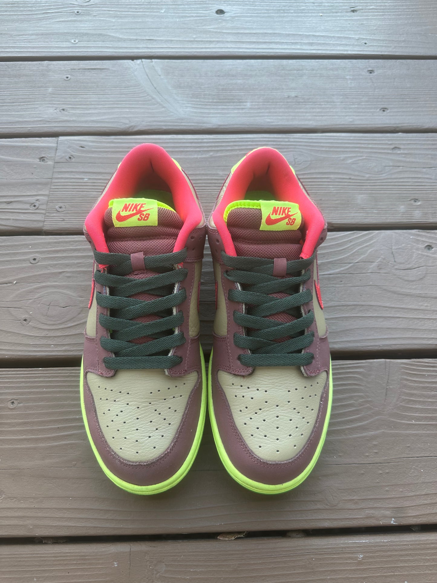 Size 9.5 - Nike Dunk Low Premium SB Toxic Sea Robin
