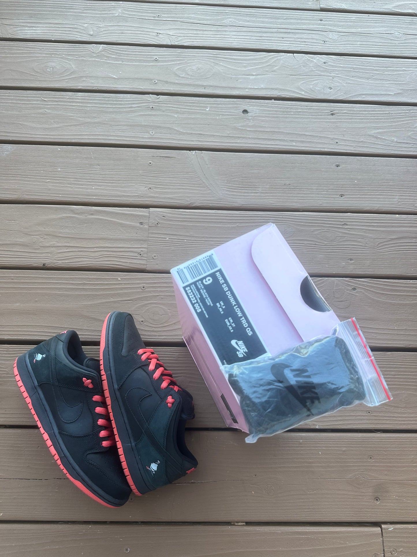 Size 9 - Jeff Staple x Nike SB Dunk Low TRD QS Black Pigeon
