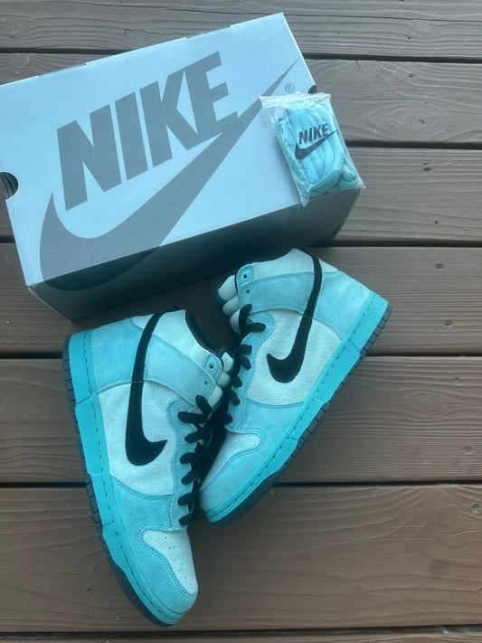 Size 9.5 - Nike Dunk High Pro SB Sea Crystal