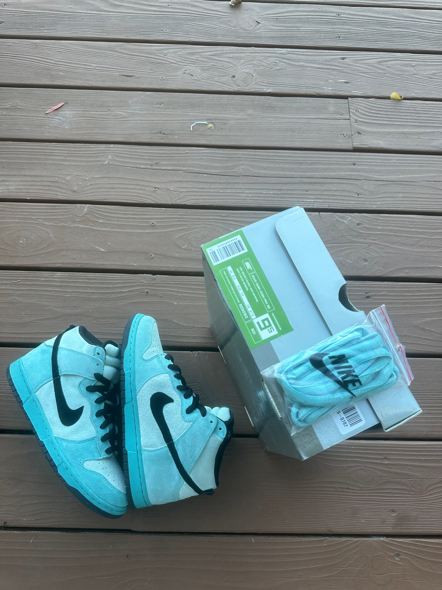 Size 9.5 - Nike Dunk High Pro SB Sea Crystal