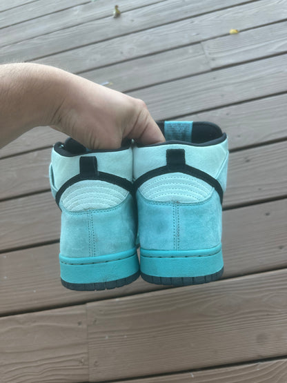 Size 9.5 - Nike Dunk High Pro SB Sea Crystal