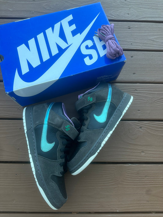 Size 11 - Nike Dunk Mid Premium SB Northern Lights