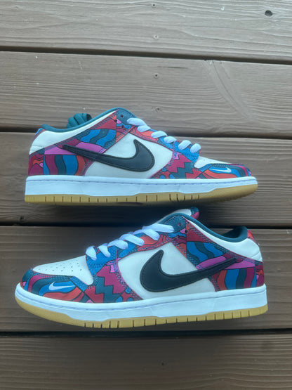Size 9.5 - Parra x Nike SB Dunk Low Pro Abstract Art