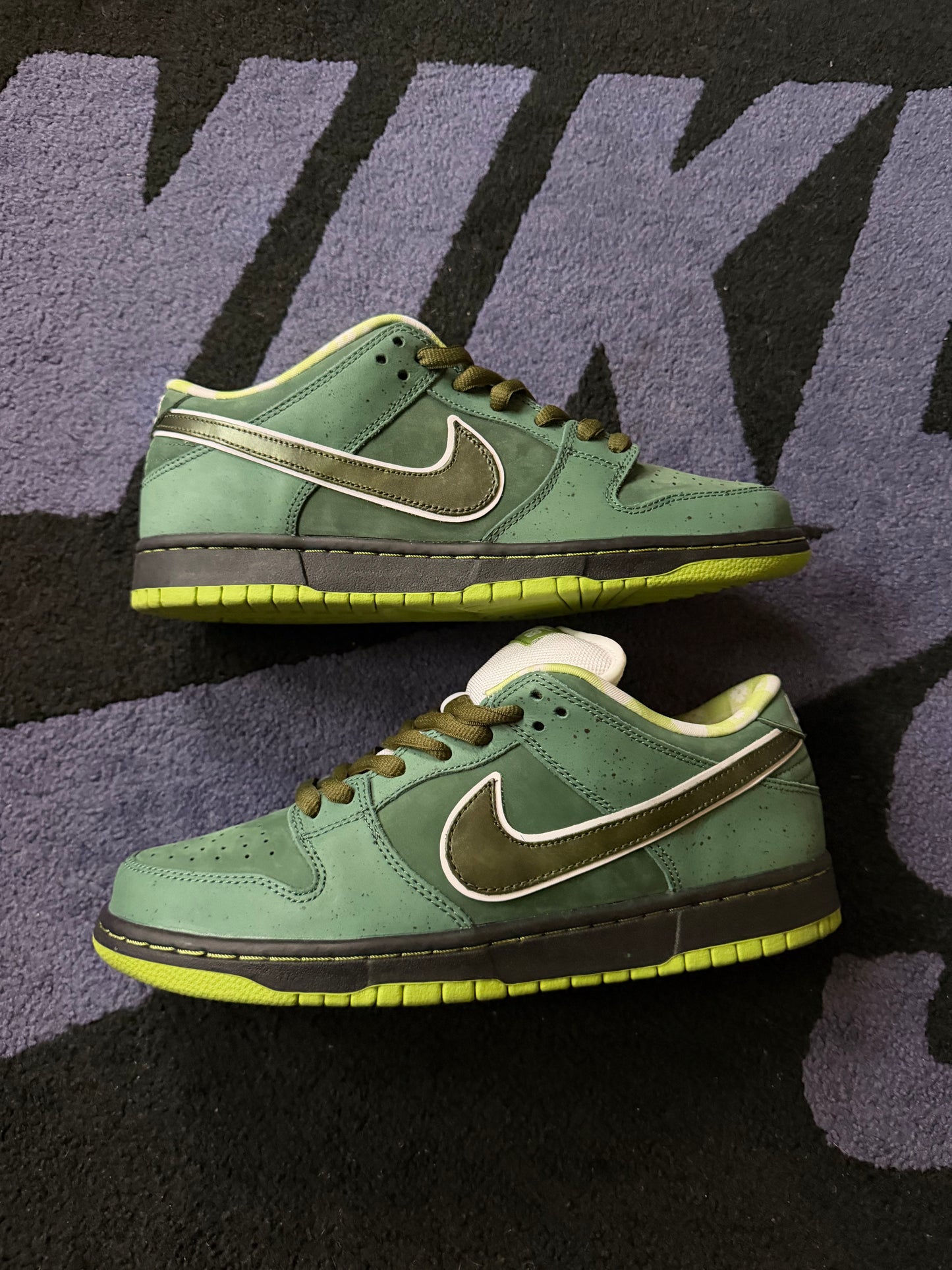 Size 10 - Concepts x Nike SB Dunk Low Premium Green Lobster Special Box
