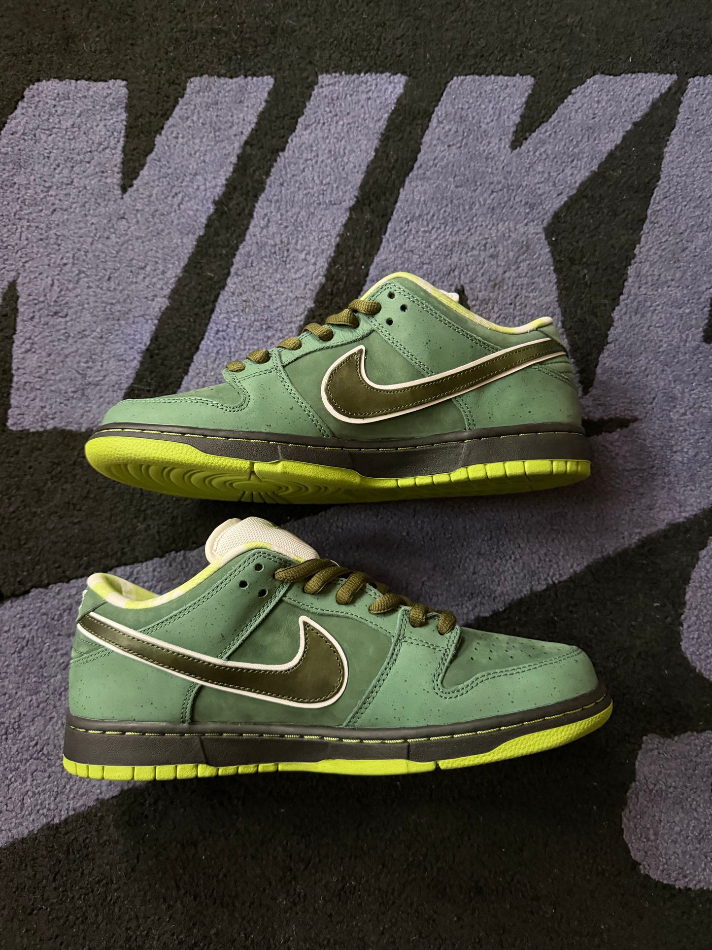 Size 10 - Concepts x Nike SB Dunk Low Premium Green Lobster Special Box