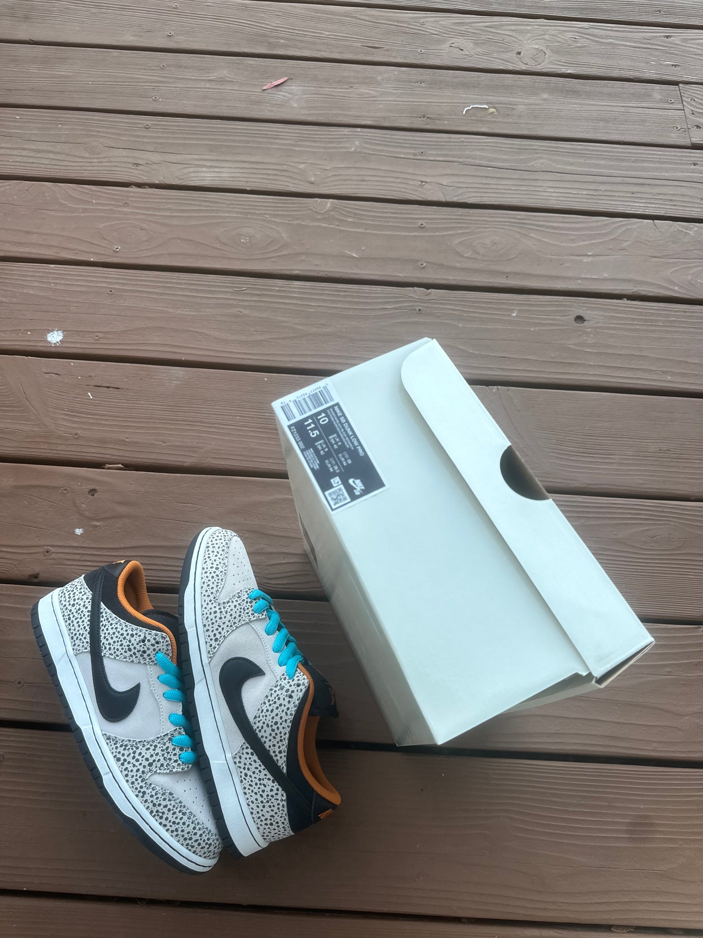 Nike Dunk Low Pro SB Electric Pack Olympic Safari