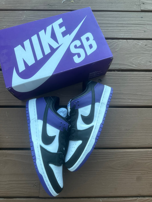 Size 9 - Nike Dunk Low SB Court Purple