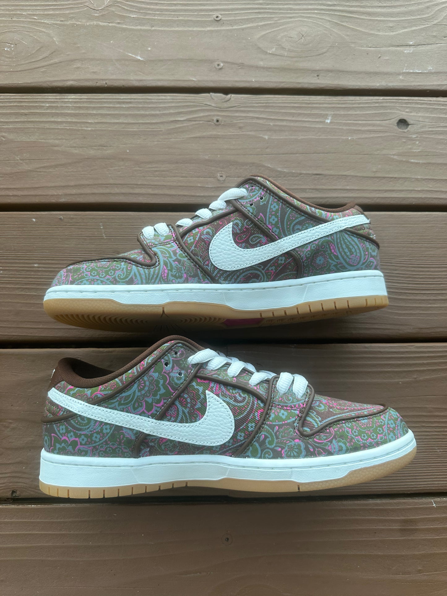 Size 9.5 - Nike Dunk Low Premium SB Paisley