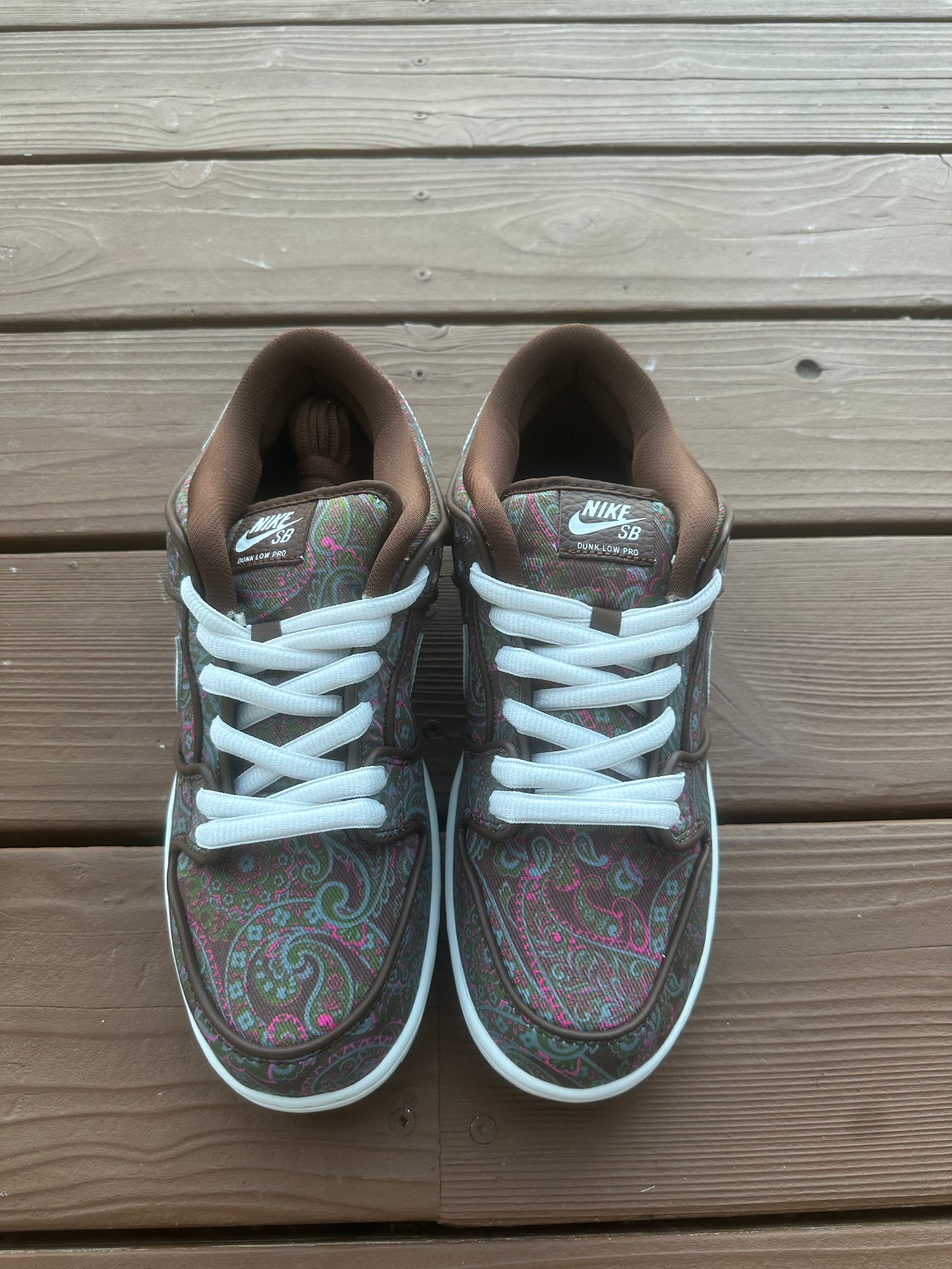 Size 9.5 - Nike Dunk Low Premium SB Paisley