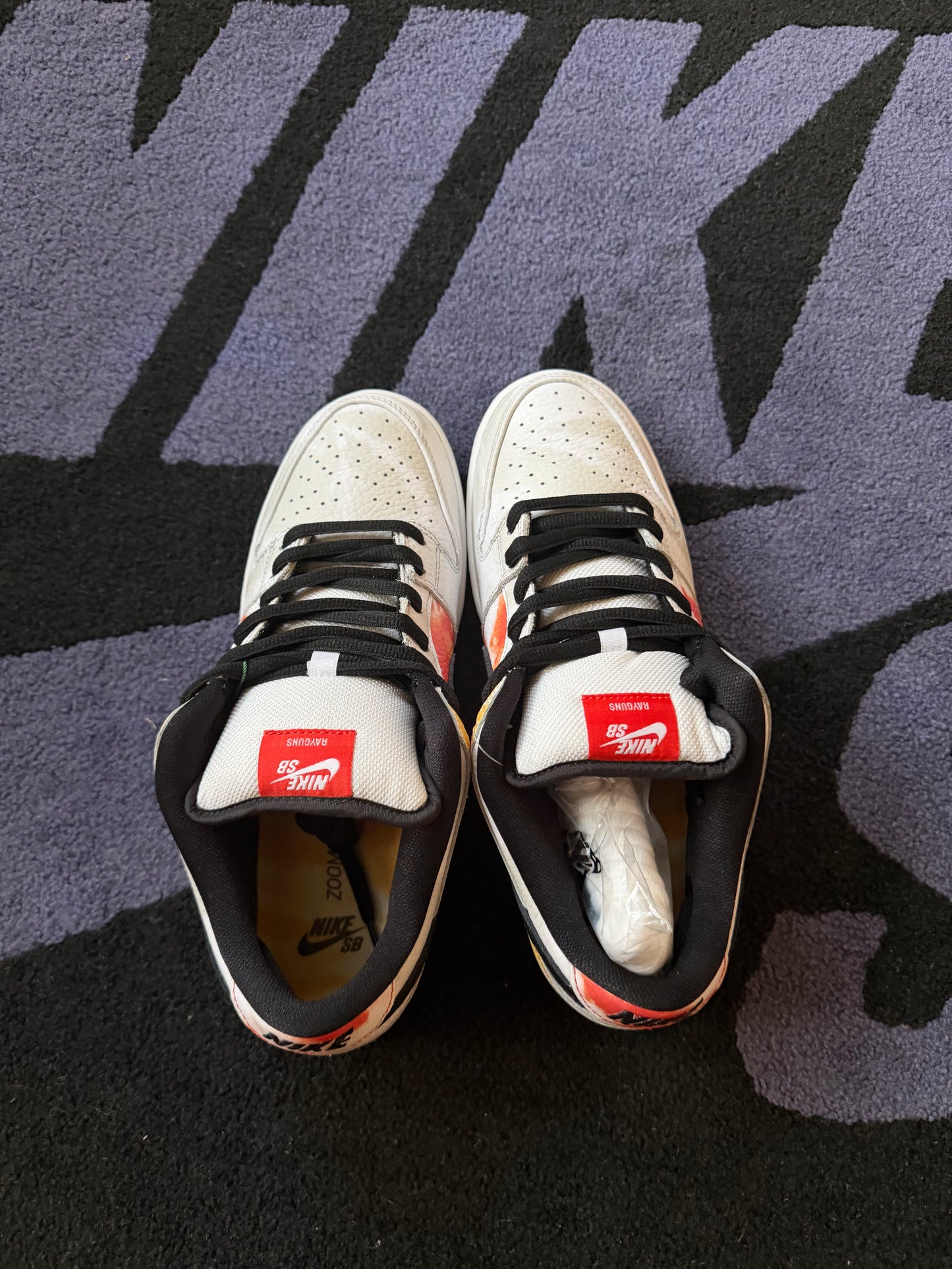Size 10 - Nike Dunk Low SB 'Tie Dye Rayguns'