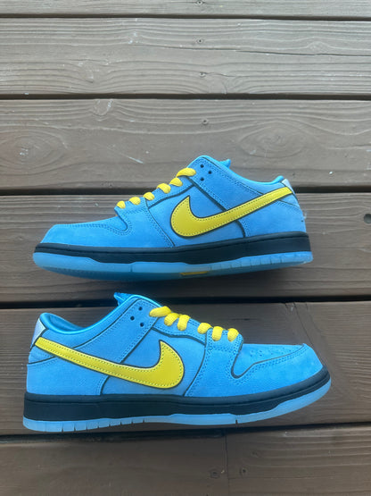 Size 9.5 - The Powerpuff Girls x Dunk Low Pro SB QS 'Bubbles'