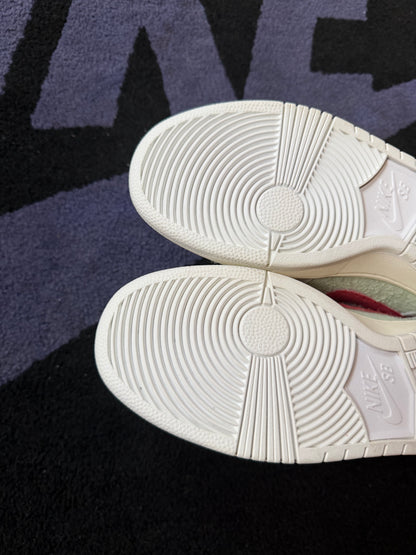 Size 10 - Nike SB Dunk Mid Pro QS White Widow