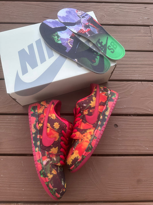 Size 11 - The Wizard of Oz x Dunk Low SB 'Poppy Field'