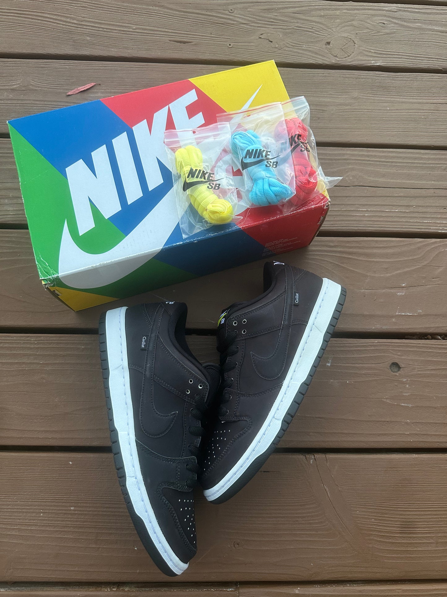 Size 9 - Civilist x Dunk Low Pro SB QS 'Thermography'