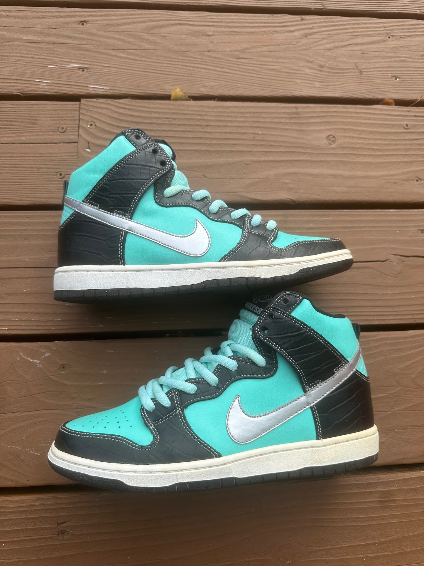 Size 9 - Diamond Supply Co. x Dunk High Premium SB Tiffany