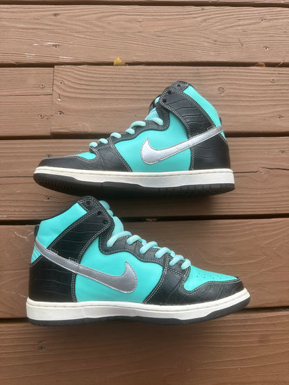 Size 9 - Diamond Supply Co. x Dunk High Premium SB Tiffany
