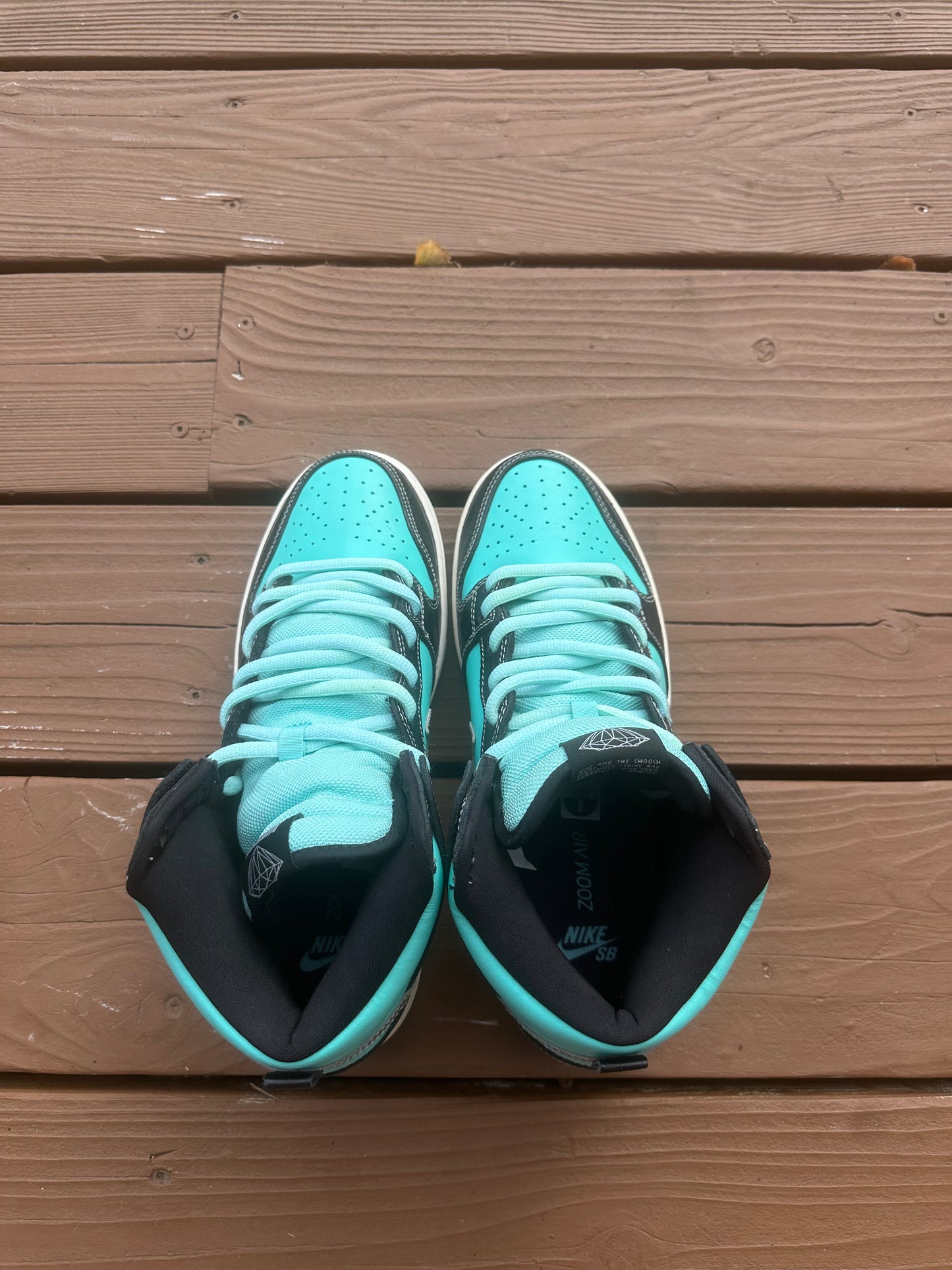Size 9 - Diamond Supply Co. x Dunk High Premium SB Tiffany