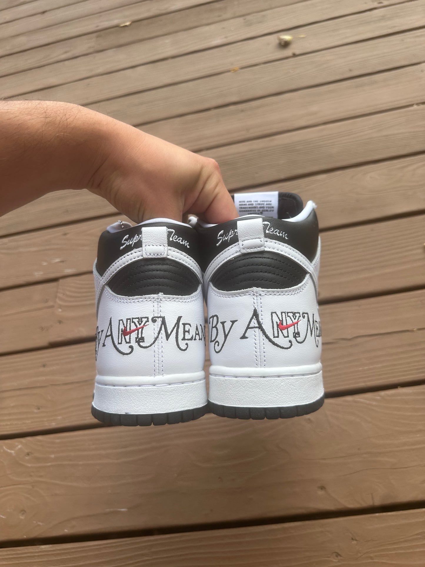 Size 9 - Supreme x Dunk High SB By Any Means - Stormtrooper